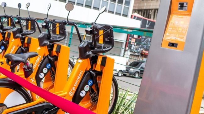 Bicicletas elétricas privadas, para aluguel, na cidade de São Paulo