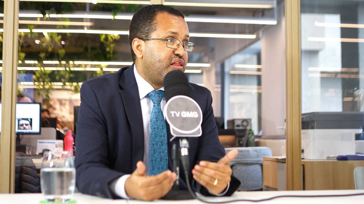 Embaixador da Etiópia Leulseged Tadese Abebe em entrevista à Gazeta