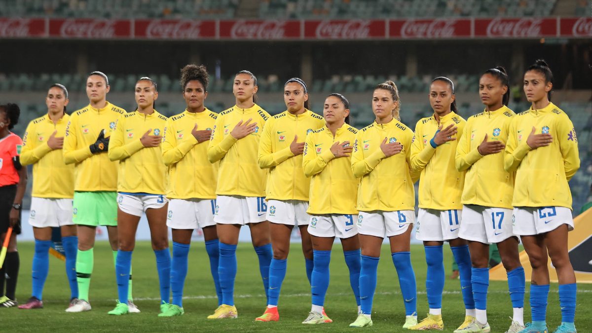Seleção Brasileira Feminina treina para o amistoso contra os Estados Unidos na Neo Química Arena. (Foto: Rafael Ribeiro / CBF)