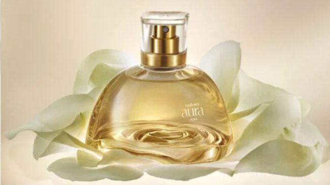 O Natura Aura Alba é um perfume premiado e respeitado do mercado nacional (Foto: Divulgação/Natura)