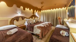 Confira hotéis para o Dia dos Namorados 2026 com preços das diárias, pacotes românticos e experiências para casais (Foto: Divulgação: Chocoland Hotel Gramado)