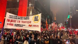 Manifestação contra escala 6x1 na Avenida Paulista