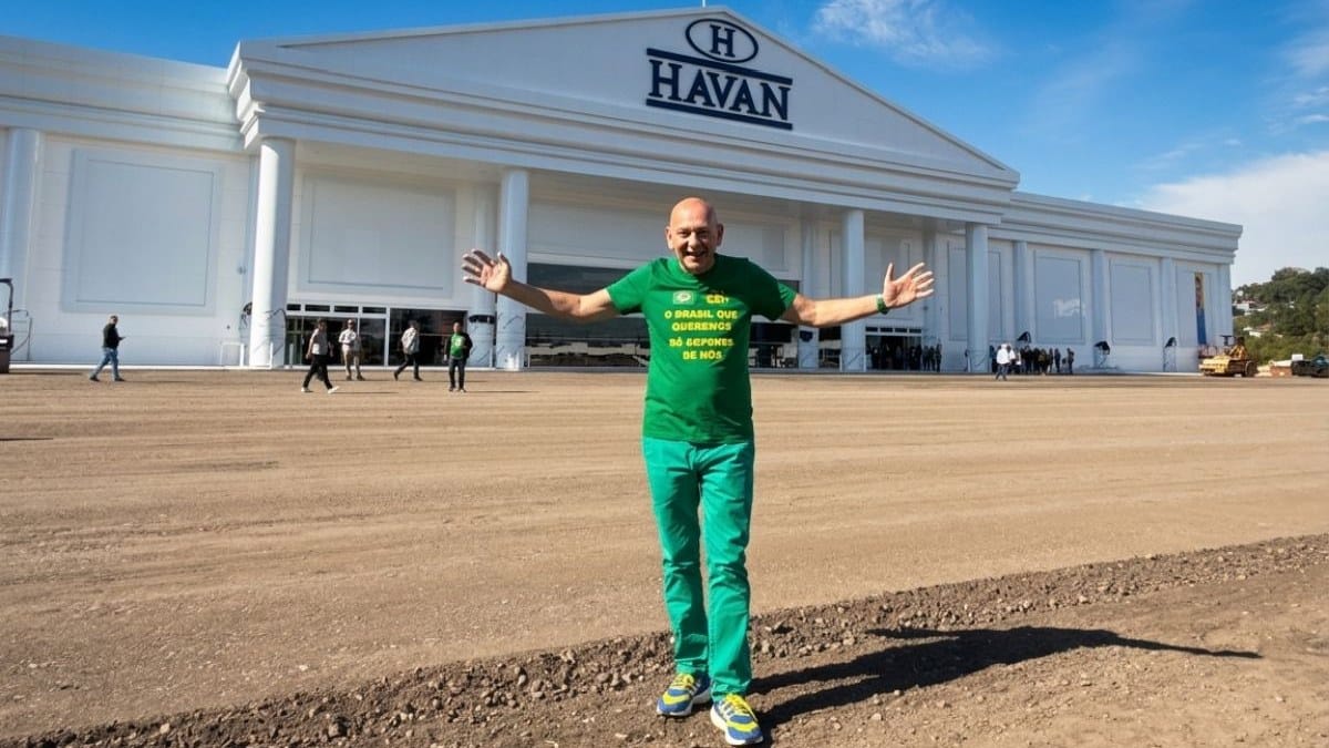 Luciano Hang estará na cerimônia de inauguração/Divulgação