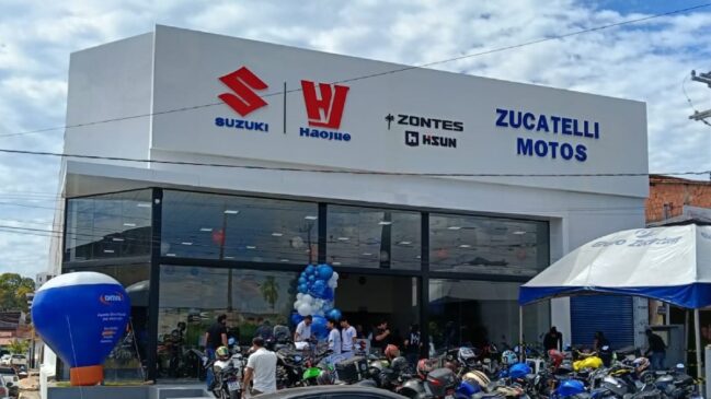 O Grupo J.Toledo/JTZ Motos – das marcas Suzuki, Suzuki Haojue, Zontes, Kymco e Zontes – acaba de inaugurar uma concessionária em Marabá ao lado do Grupo Zucatelli/Divulgação
