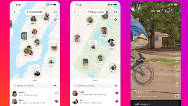 Mapa do Instagram permite que usuários compartilhem sua localização em tempo real com todos os seguidores