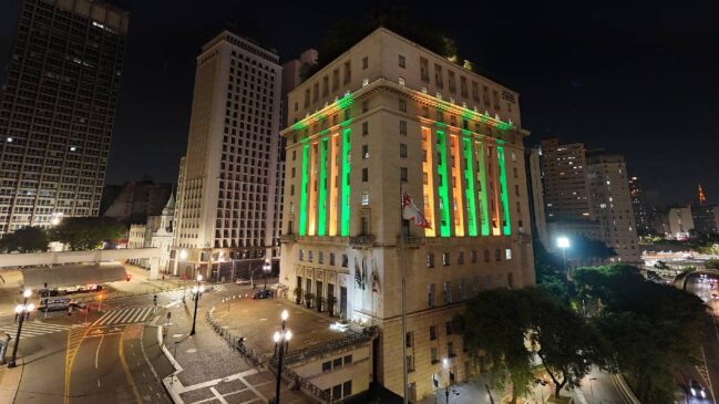 Monumentos de São Paulo serão iluminados em verde e amarelo