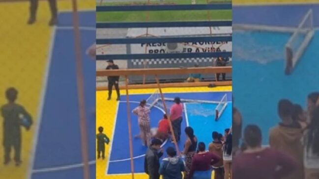 Criança é internada na UTI após ser atingida por trave de futebol em Santa Catarina