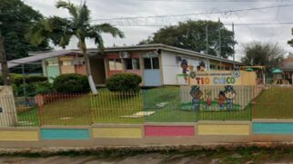Fachada da Escola Militar de Educação Tio Chico