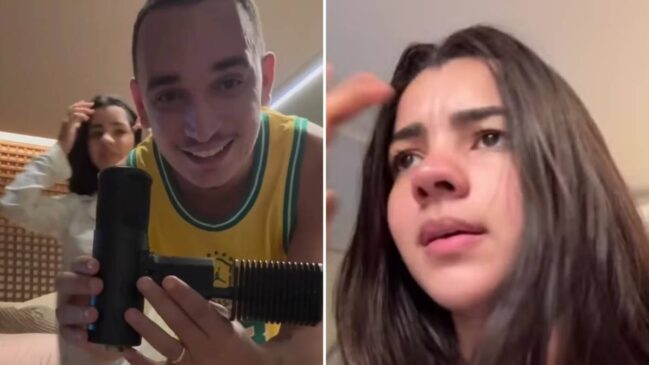 João Gomes celebra o presente que ganhou de Ary Mirelle, um microfone de R$ 300 mil, enquanto ela rebate as críticas que recebeu.