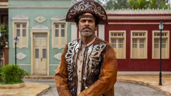 Belarmino personagem de A Nobreza do Amor interpretado por Renan Monteiro