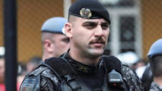 O primeiro-tenente da ROTA, Ronickson Pimentel dos Santos, foi baleado na manhã deste sábado (27) em uma emboscada em São Caetano do Sul. (Foto: Divulgação/PM)