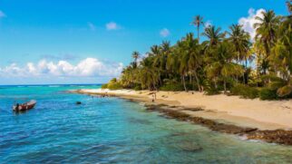 A praia de San Andrés, na Colômbia, é uma das melhores praias da América Latina. (Foto: Pexels)