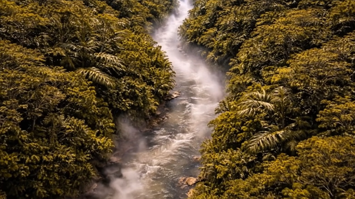 O fenômeno desafia expectativas e ajuda pesquisadores a entender melhor a atividade geotérmica na região amazônica (Reprodução: YouTube)