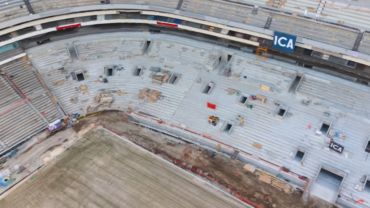 Palco de Pelé e Maradona, o Estádio Azteca passa por obras para receber uma nova geração de torcedores (Reprodução: YouTube)