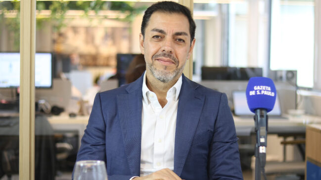 Em entrevista à Gazeta, o diretor-presidente da APS, Anderson Pomini, detalhou os impactos do empreendimento, considerado um dos principais projetos de infraestrutura em andamento no País. Foto: Yasmin Martildes/Gazeta de S.Paulo