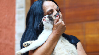 Quem tem um animal em casa sabe que existe um tipo de amor que é difícil de explicar para quem nunca viveu. Foto. Claudio Vieira/PMSJ