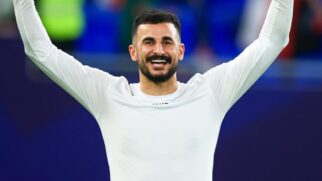 Ayman Hussen, destaque da seleção do Iraque de futebol