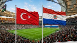Bandeiras de Turquia e Paraguai - Foto: Reprodução/IA