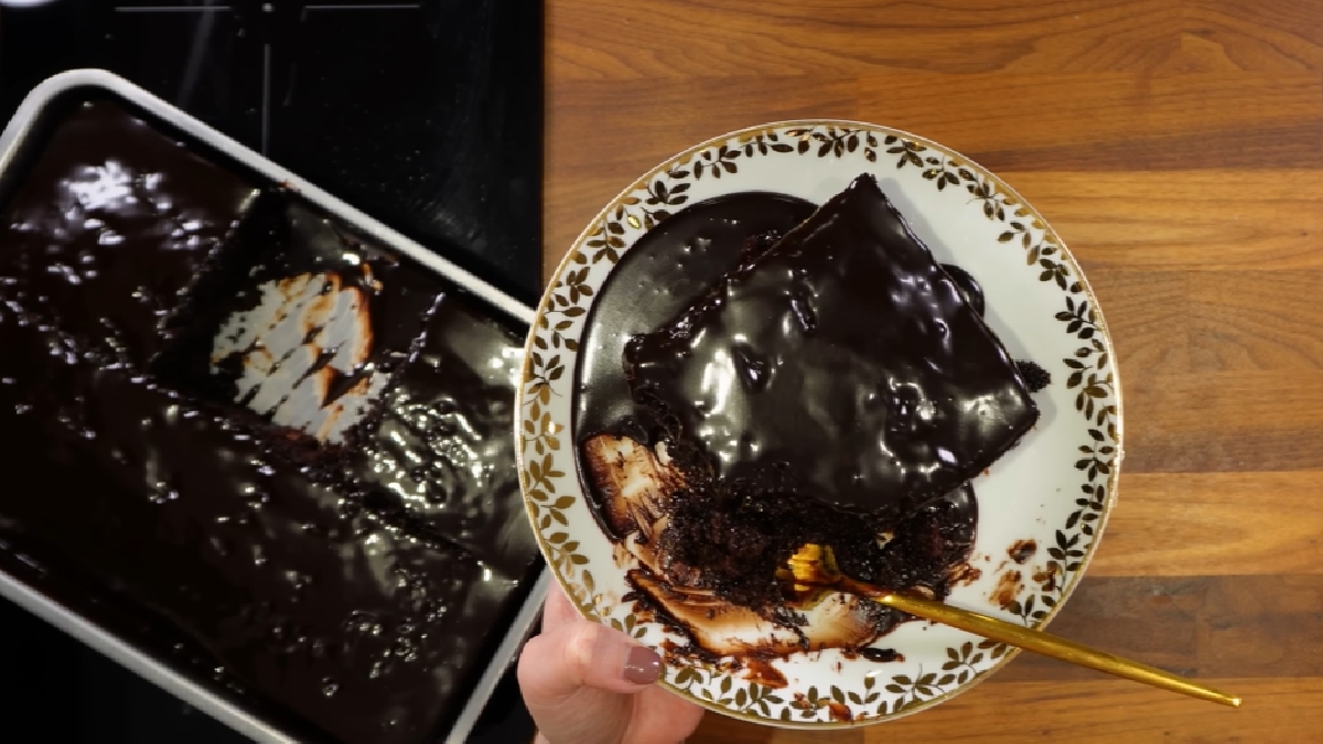 Bolo fofinho de chocolate