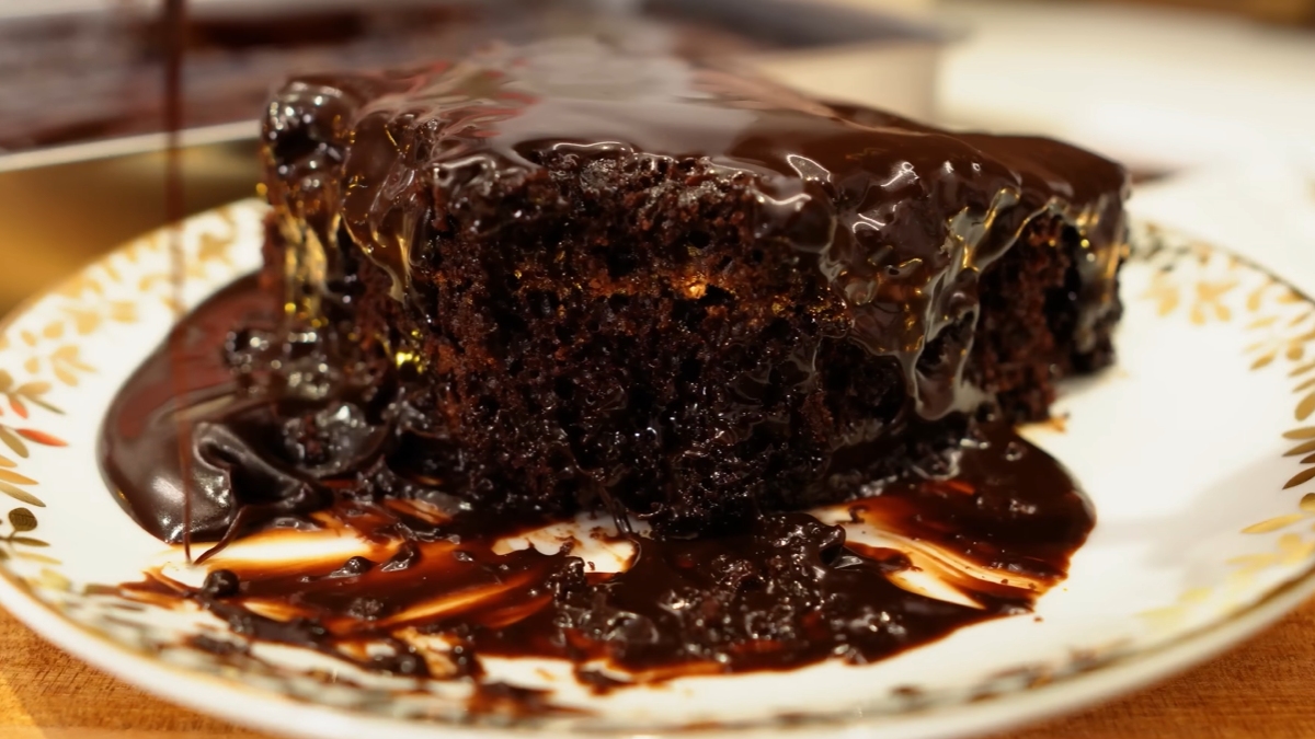 Bolo fofinho de chocolate