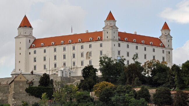Castelo de Bratislava, na Eslováquia