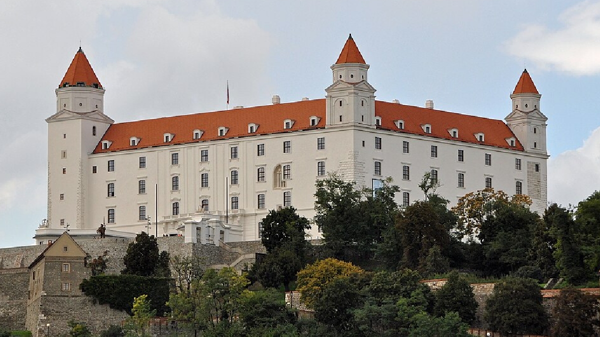 Castelo de Bratislava, na Eslováquia