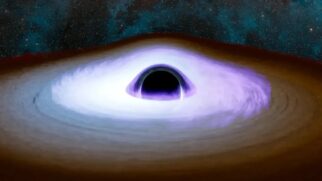 Astrônomos registram o “acordar” de um buraco negro após 100 milhões de anos de inatividade (Foto: (Foto: Nasa/Caltech-IPAC/Robert Hurt))