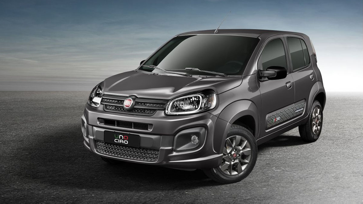 O Fiat Uno é um modelo que se consolidou no mercado automotivo brasileiro ao longo das gerações/Divulgação