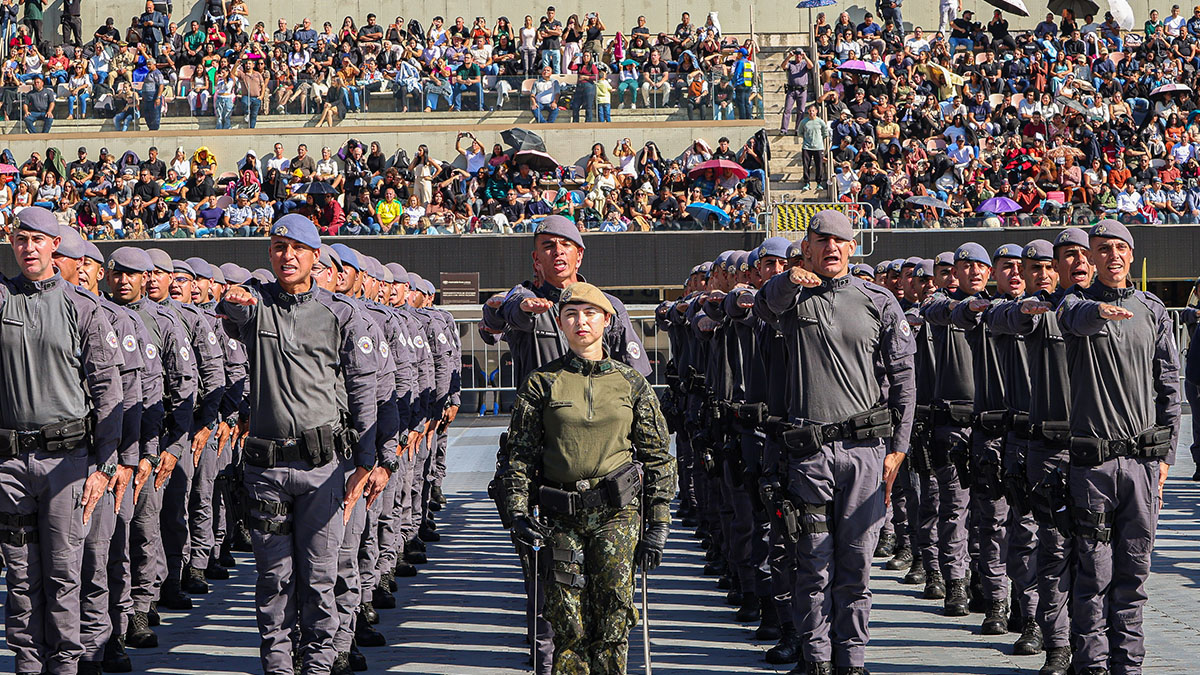 Formatura da Polícia Militar de SP