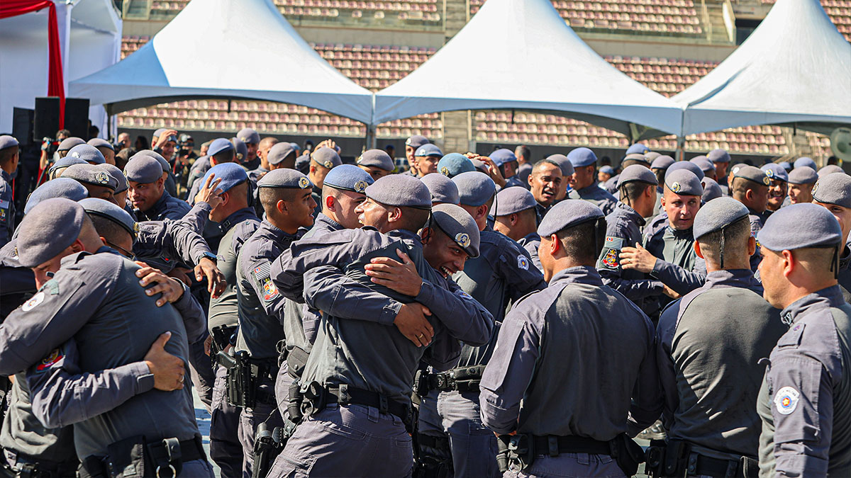 Formatura da Polícia Militar de SP