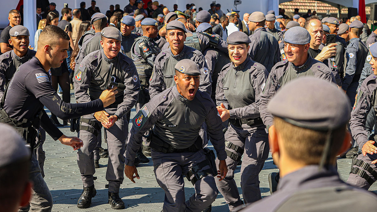 Formatura da Polícia Militar de SP