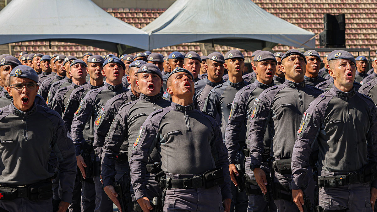 Formatura da Polícia Militar de SP