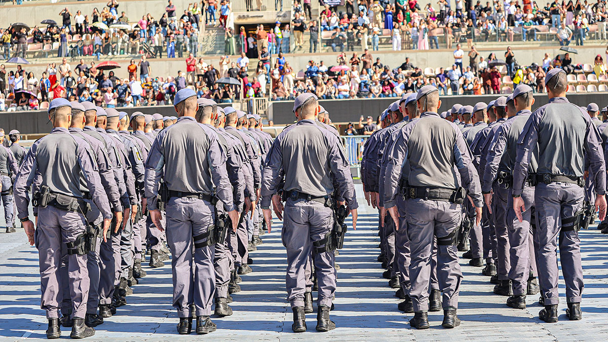Formatura da Polícia Militar de SP