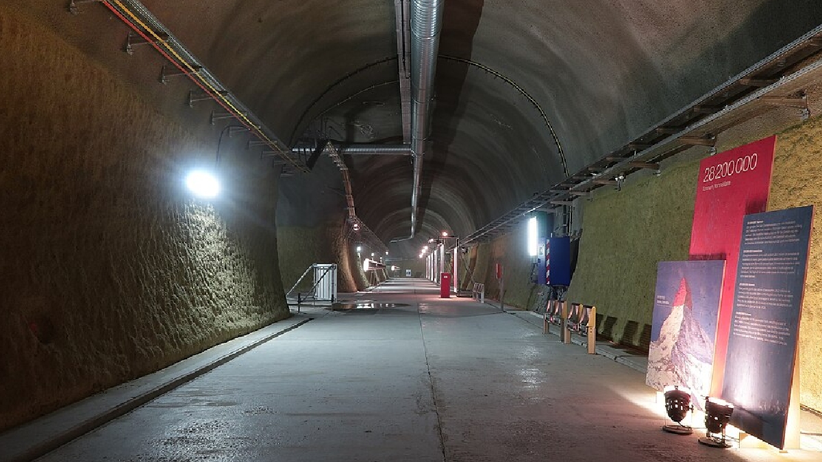 Túnel Gotthard, na Suíça