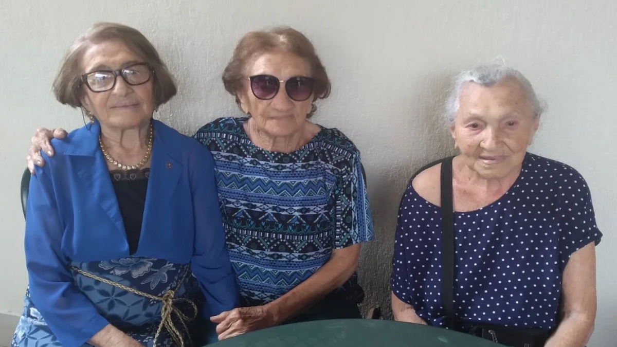 Com 103, 104 e 109 anos, as brasileiras representam um caso raro estudado pela ciência (Crédito: Reprodução)