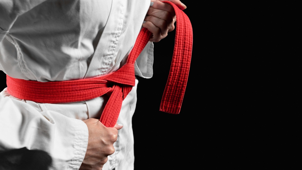 Prática de jiu-jitsu