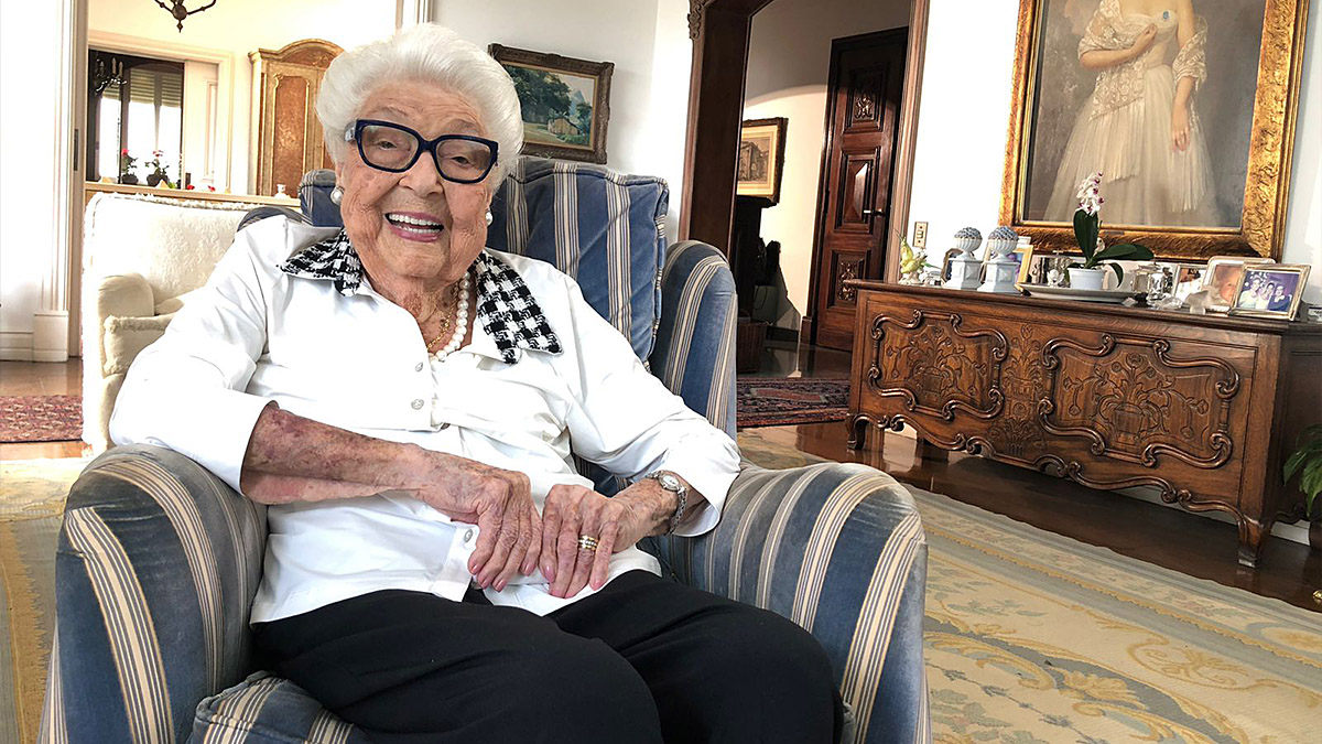 Neste sábado (20), Dona Jô Clemente, pioneira na defesa dos direitos das pessoas com Deficiência Intelectual no Brasil, completa 100 anos de vida. Foto: Arquivo pessoal/IJC