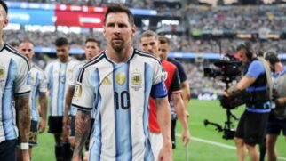 Lionel Messi pela Argentina