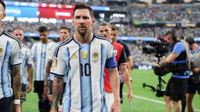 Lionel Messi pela Argentina
