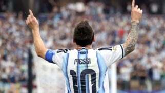 Lionel Messi pela Argentina