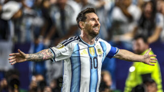 Lionel Messi na Copa do Mundo de 2026, com camisa da Argentina