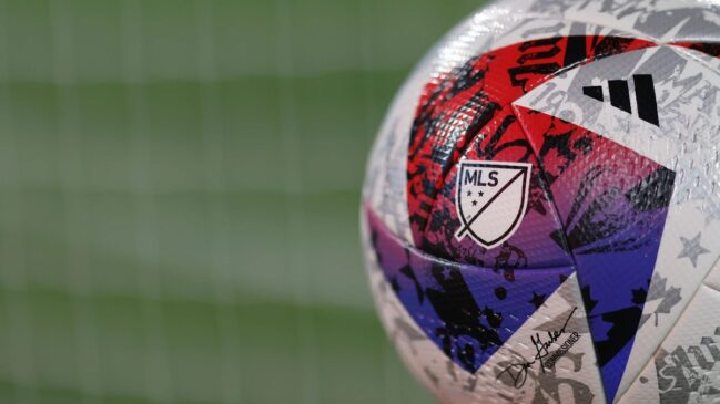 Bola oficial da MLS, liga de futebol dos Estados Unidos
