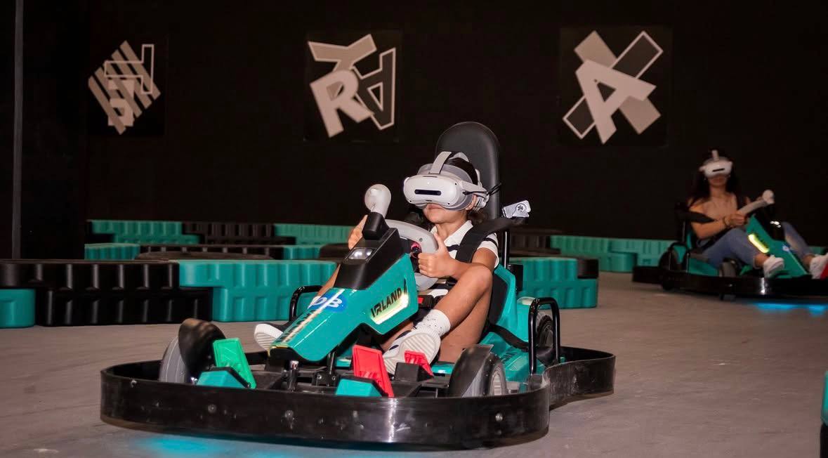 Kart VR transforma corrida em aventura virtual no Internacional Shopping Guarulhos