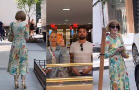 Virginia tromba com Anna Wintour em NY e comete gafe em video