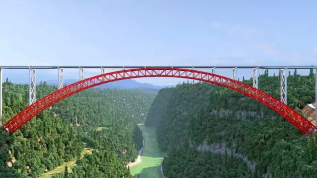 Ponte mais alta do mundo na China - Foto: Highest Bridges