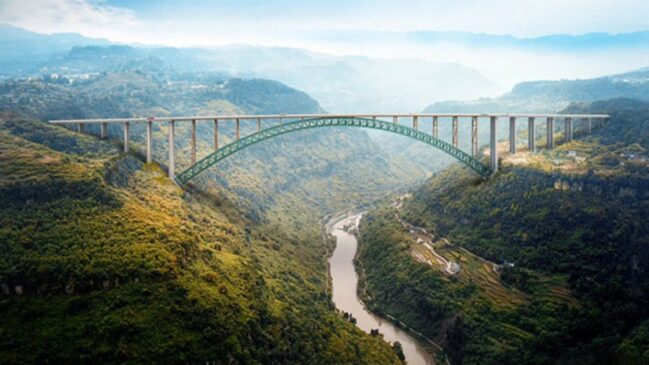 Ponte mais alta do mundo na China - Foto: Highest Bridges