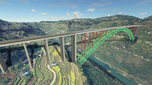 Ponte mais alta do mundo na China - Foto: Highest Bridges