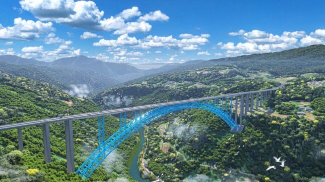 Ponte mais alta do mundo na China - Foto: Highest Bridges