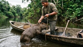 Conheça a expressão 'puxar a capivara' de alguém. (Foto: Reprodução IA)