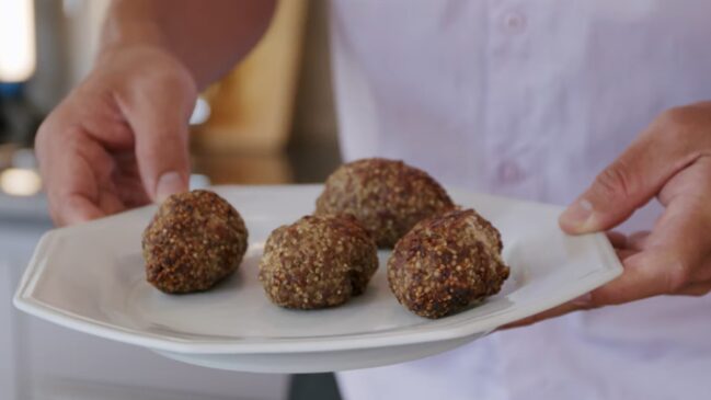 Quibe com quinoa